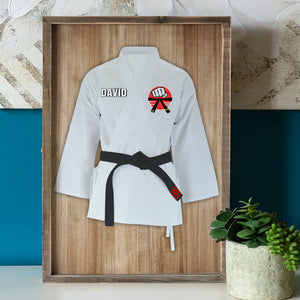 Custom Karateka's Name Poster - Karate Uniform - Poster & Canvas - GoDuckee