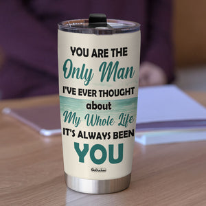 You Will Forever Be My Always Personalized Tumbler Cup, Gift For Couple - Tumbler Cup - GoDuckee