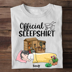 Gardening Girl Official Sleepshirt - Personalized Shirts - Shirts - GoDuckee