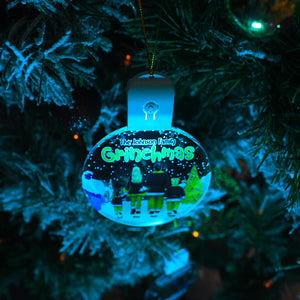 Personalized Grinchmas Family Ornament, Christmas Tree Decor - Ornament - GoDuckee