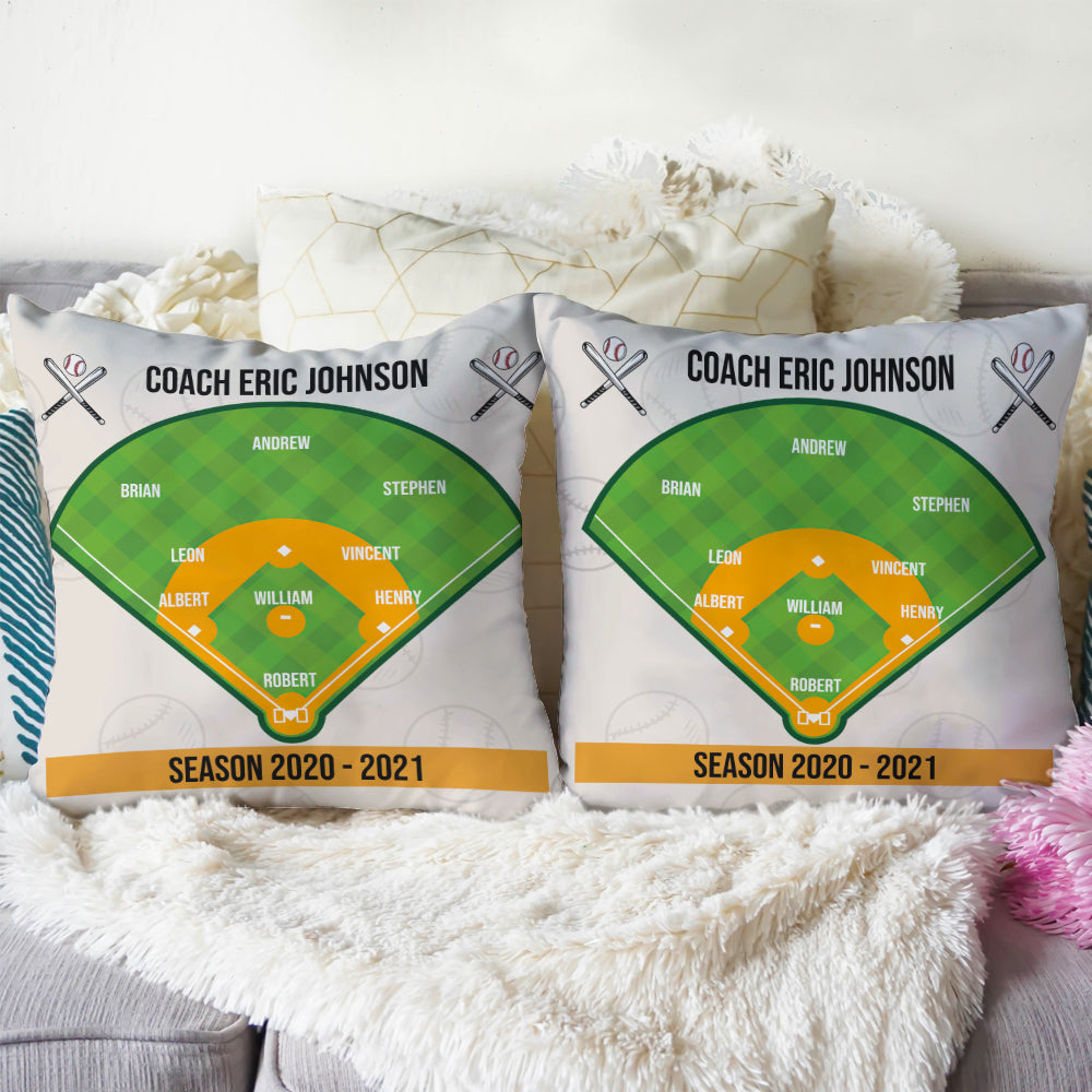 Baseball Jersey - Personalized Custom Shape Pillow - Gift for Baseball -  GoDuckee