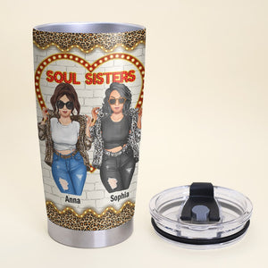 Best Friends Are The Sisters We Choose For Ourselves Personalized Friends Tumbler, Gift For Friends - Tumbler Cup - GoDuckee