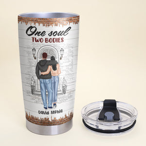 No Measure of Time With You Would Be Long Enough Personalized Couple Tumbler Gift For Couple - Tumbler Cup - GoDuckee