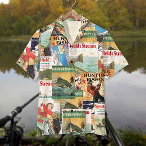 Custom Fishing Hawaiian Shirt, Gift For Fishing Lovers, Tropical Patte -  GoDuckee