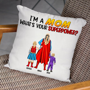 Mom 01DNTN010423TM Personalized Square Pillow - Pillow - GoDuckee