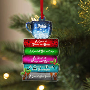 ACOTAR Series Personalized Christmas Ornament, Gift For Book Lover - Ornament - GoDuckee
