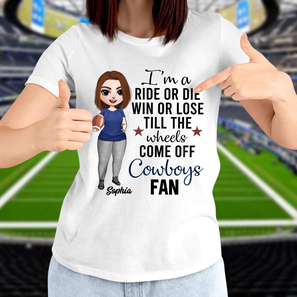 I Am A Ride Or Die Personalized Shirt-6QHQN020123 - Shirts - GoDuckee