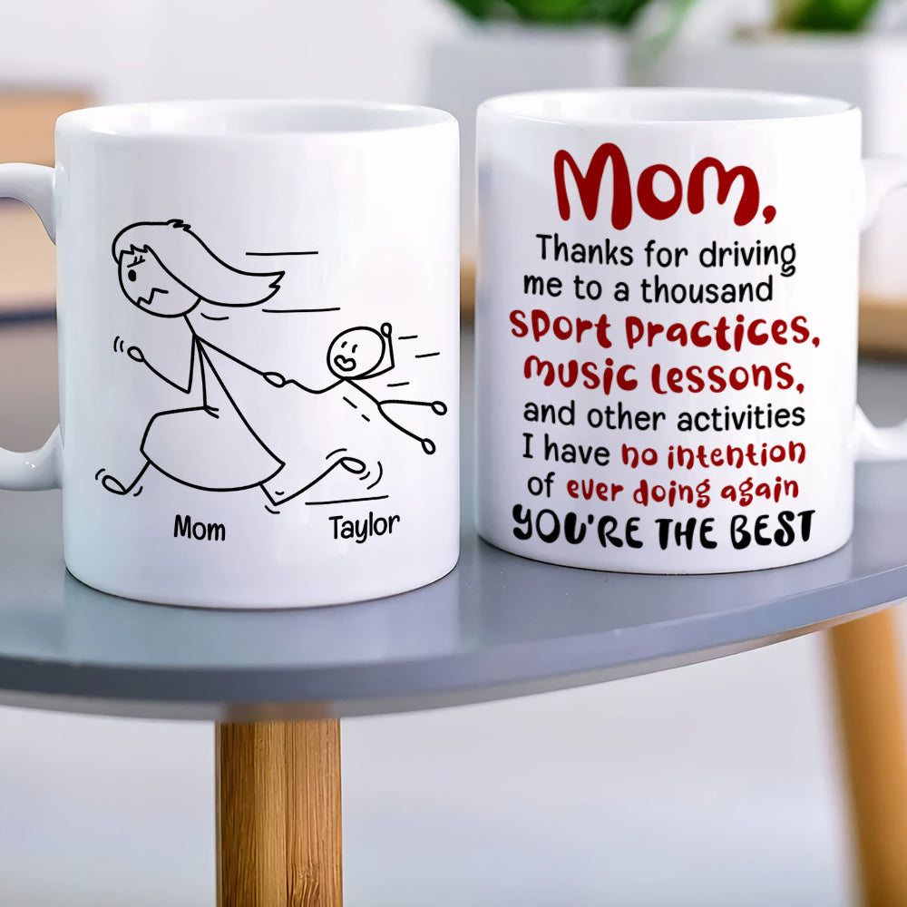 Best Mom Ever - Personalized Mug - Mother's Day Gift For Super Mom -  GoDuckee