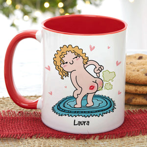 From Teenage Tantrums, Gift For Mom, Personalized Mug, Fart Butt Mug, Mother's Day Gift - Coffee Mug - GoDuckee
