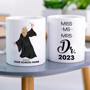 Personalized Graduation Mug, Gift For Graduates - Coffee Mug - GoDuckee