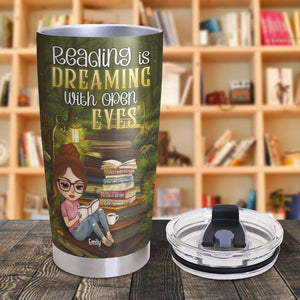 Book Girl 03bhqn040223hh Personalized Tumbler - Tumbler Cup - GoDuckee