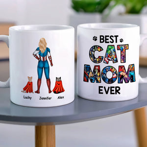 Cat Lover Personalized Mug 06QHHN200423TM-2 - Coffee Mug - GoDuckee