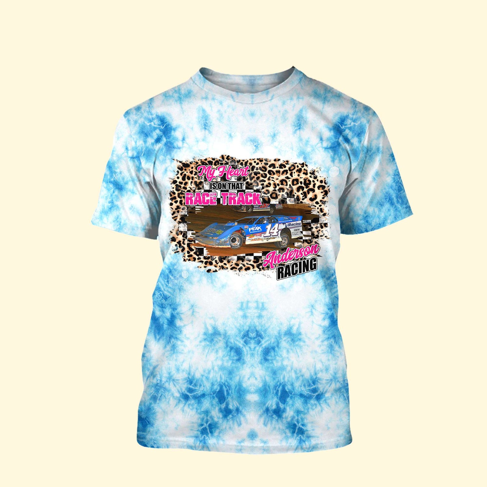 You Always Be My Winner Personalized Bleached Shirt, Gift For Racing Lovers - Shirts - GoDuckee