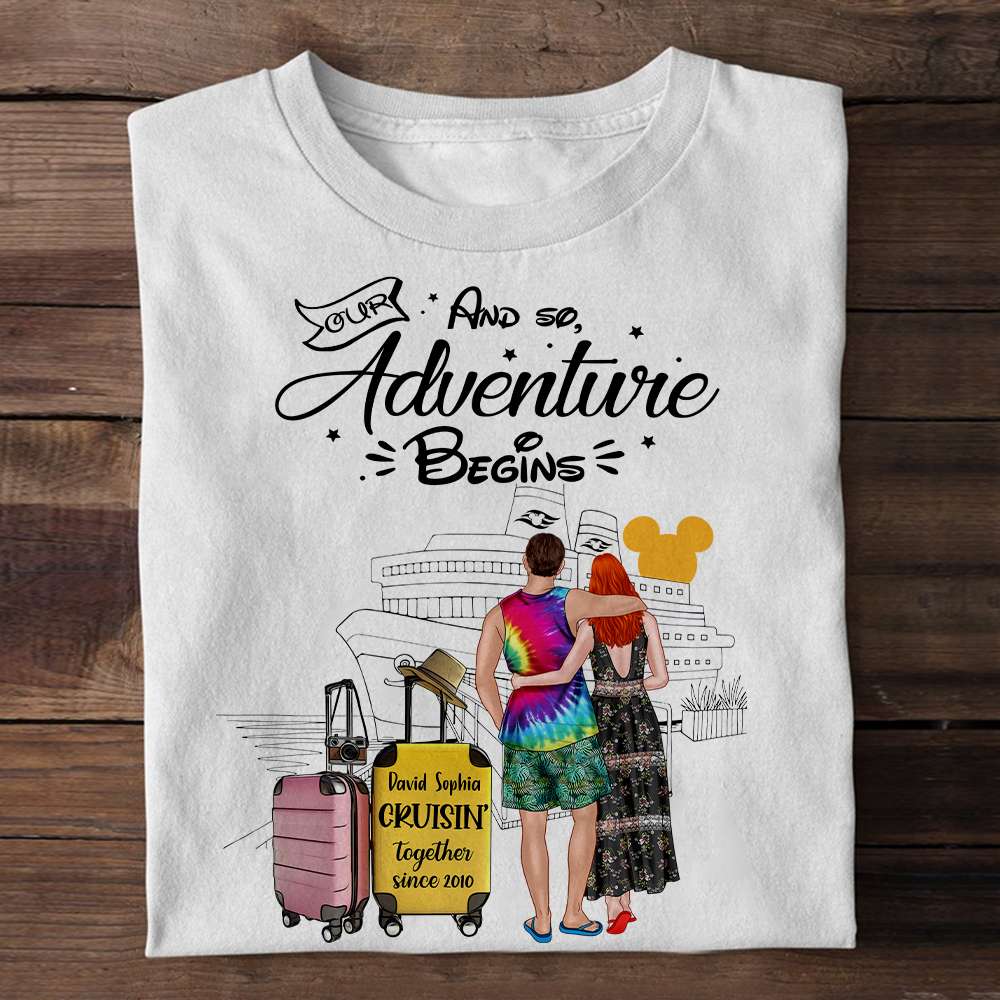 Couple Personalized Shirt 03DNLH090323TM - Shirts - GoDuckee