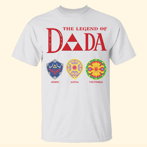 The Legend Of Dada Personalized Father's Day Shirts, Gift For Father, Grandpa - Shirts - GoDuckee