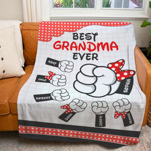 Grandma Personalized Blanket 04QHQN050423 - Blanket - GoDuckee