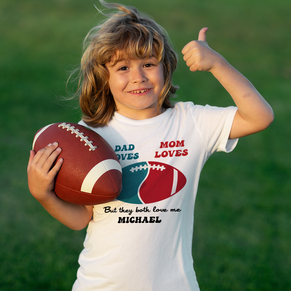 Personalized American Football Shirt-5HULH310123- Gift For Kid - Shirts - GoDuckee