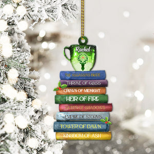 ToG Series, Personalized Christmas Ornament, Gift For Book Lover - Ornament - GoDuckee