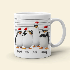 You Will Always Be My Favorite Partners In Crime Personalized Penguin Besties Mug, Christmas Gift - Coffee Mug - GoDuckee