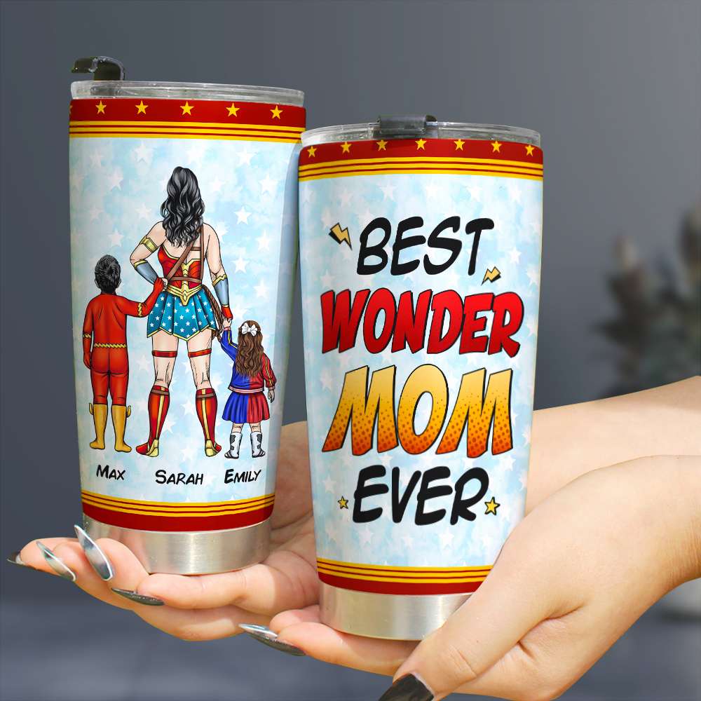 Mother's Day Personalized Tumbler 04HUHN270323TM - Tumbler Cup - GoDuckee
