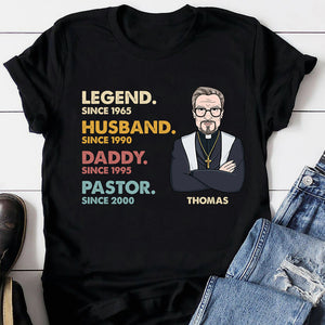 Pastor Legend - Personalized Shirts - Shirts - GoDuckee