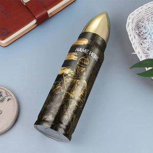 Personalized Military Tumbler Cup I Am The Weapon Everything Else Is Just Accessories - Water Bottles - GoDuckee
