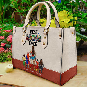 Mother's Day Personalized Leather Bag 04QHHN280323TM - Leather Bag - GoDuckee