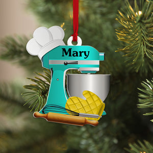 Personalized Baking Ornament, Christmas Tree Decor - Ornament - GoDuckee
