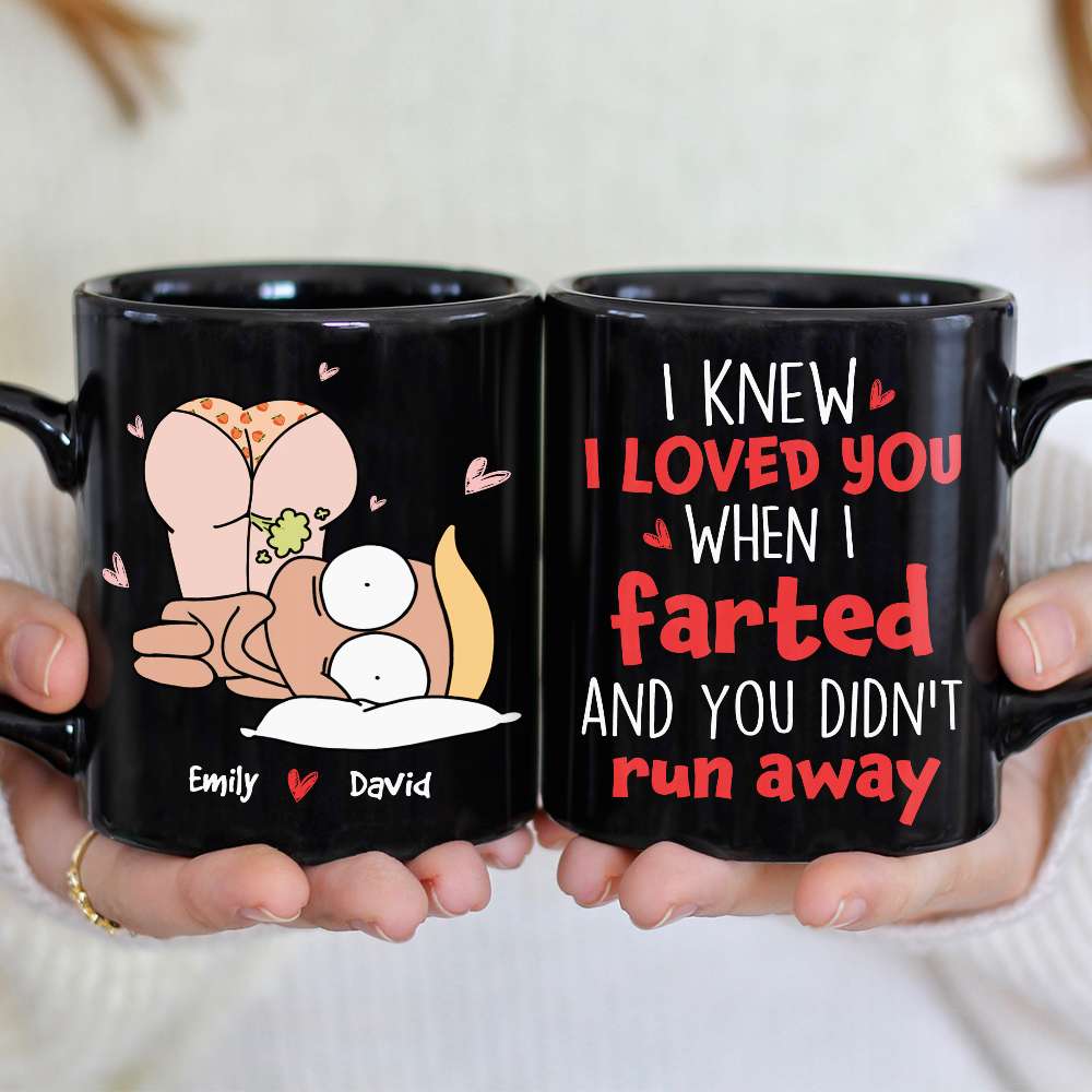 I Knew I Love You, Gift For Couple, Personalized Tumbler, Funny Couple Tumbler, Anniversary Gift - Coffee Mug - GoDuckee