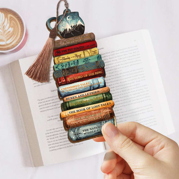 Book One Ring To Rule Them All Personalized Wooden Bookmark - GoDuckee