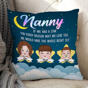 If Had A Star, Personalized Pillow, Gift For Grandma - Pillow - GoDuckee