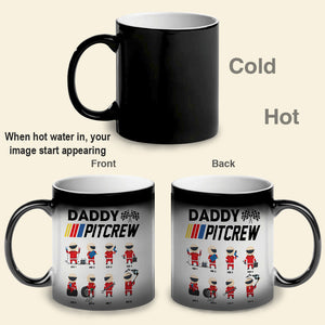 Daddy Personalized Racing Magic Mug - Magic Mug - GoDuckee