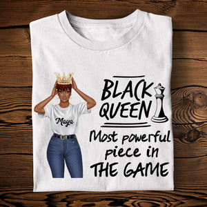 Black History Month Black Queen - Personalized Shirts - Shirts - GoDuckee