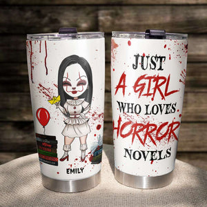 Stephen King Book & IT - Personalized Tumbler Cup - Tumbler Cup - GoDuckee