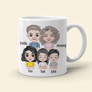 There's No One Else I'd Rather Raise These Asshole Kids With - Personalized Mother's Day Mug - Gift For Family - Coffee Mug - GoDuckee