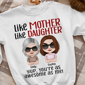 You're As Awesome As Me, Personalized Shirt, Gift For Mother's Day, Father's Day - Shirts - GoDuckee