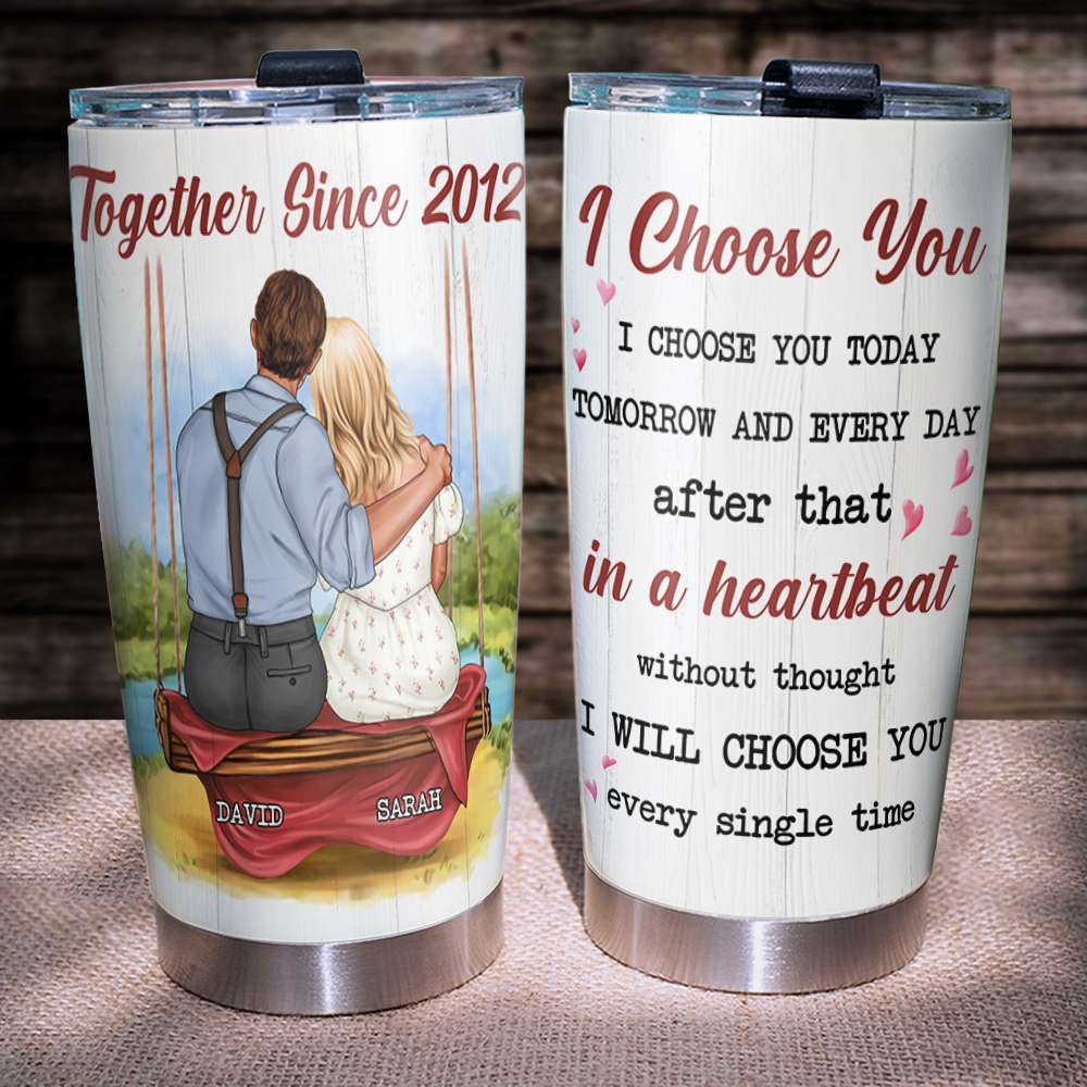 You Can Be The Man I Know You Can Be Personalized Tumbler Cup, Gift Fo -  GoDuckee