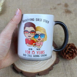 Couple Annoying Each Other And Still Going Strong - Personalized Magic Mug - Magic Mug - GoDuckee