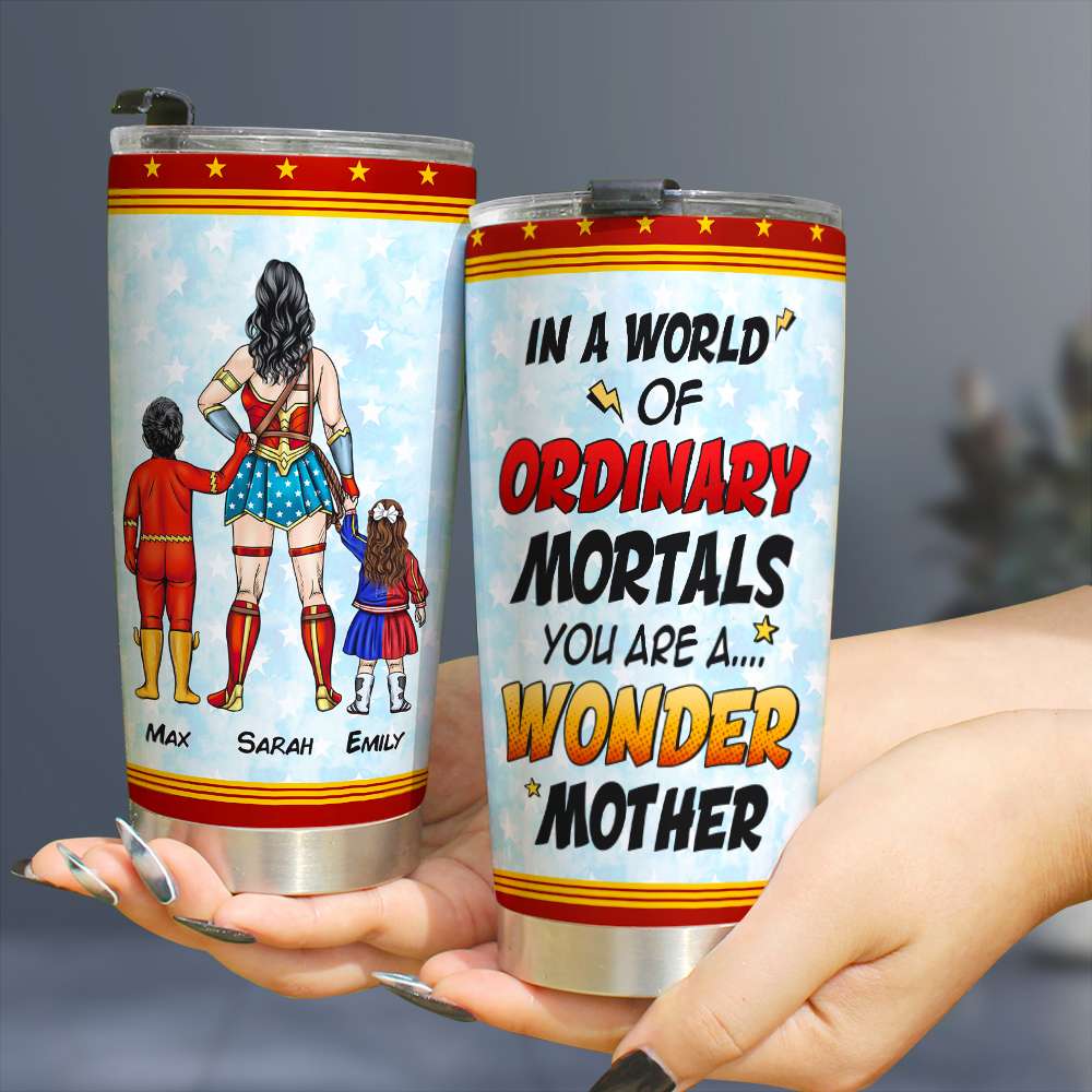 Mother's Day Personalized Tumbler 02HUHN240323TM - Tumbler Cup - GoDuckee