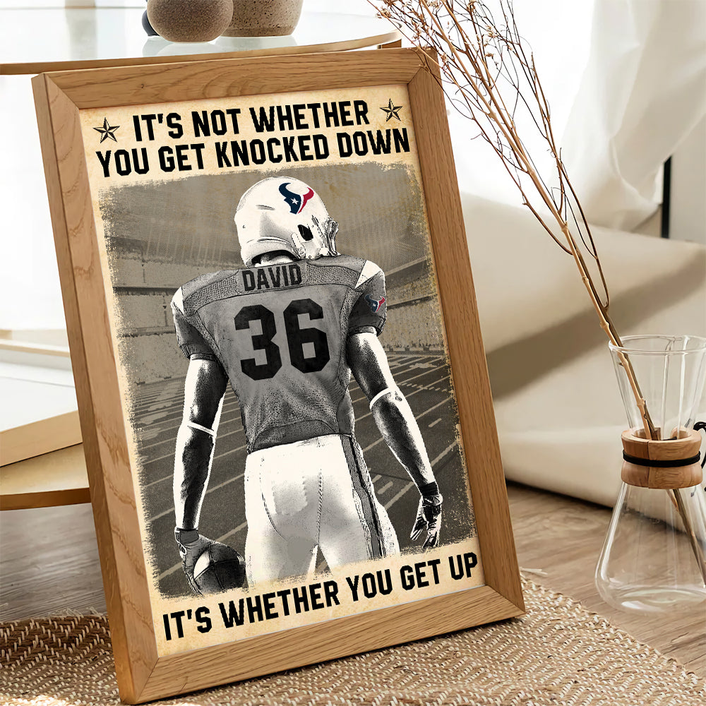 American Football, 01qhqn131222 Personalized Canvas Print - Poster & Canvas - GoDuckee