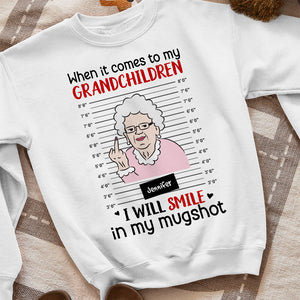 When It Comes To My Grandchildren, Gift For Grandma, Personalized Shirt, Grandma Shirt, Anniversary Shirt - Shirts - GoDuckee