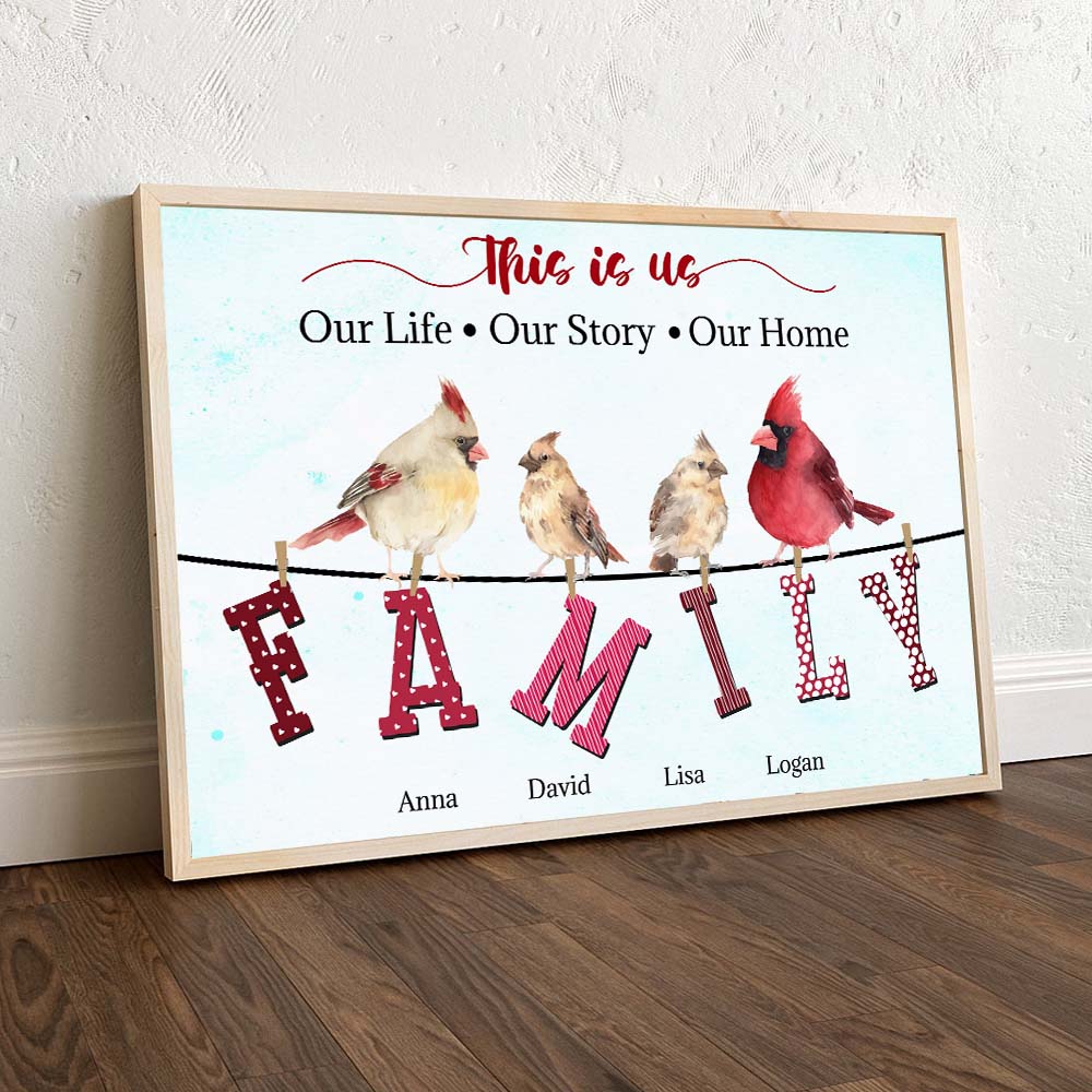 This Is Us, Personalzed Poster, Gifts for Family - Poster & Canvas - GoDuckee