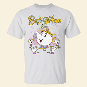 Best Mom Ever 03NTTN060223 Personalized Mom Shirt - Shirts - GoDuckee