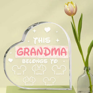Grandma 01qhqn180323 Personalized Acrylic Plaque - Decorative Plaques - GoDuckee