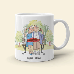 Old Couple DR-WHM-02DNTN090123 Personalized Mug - Coffee Mug - GoDuckee
