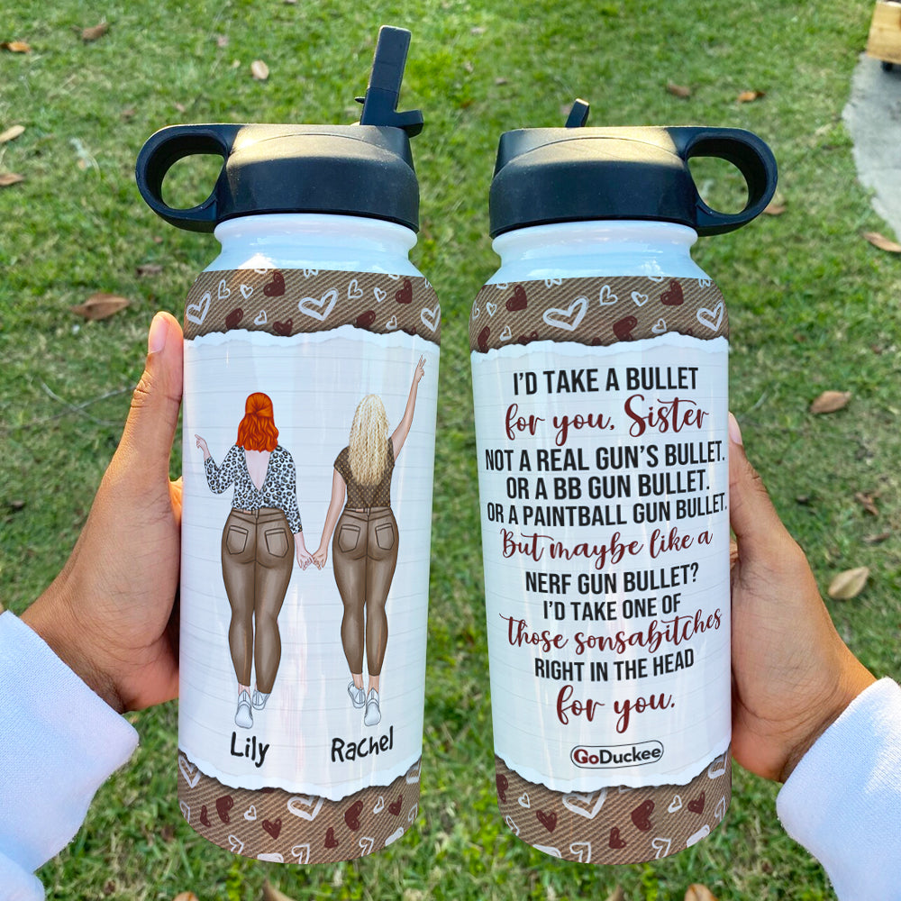 FRIENDS I'll Be There For You - Personalized Water Bottle - Funny Gift -  GoDuckee