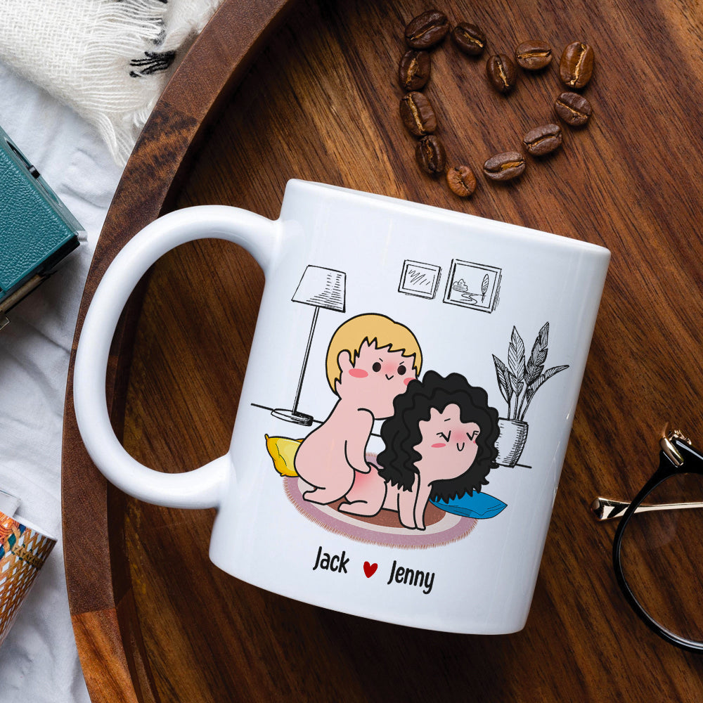 Roses Are Red The Morning Is Foggy Personalized Couple Pillow, Blanket, White Mug, Tumbler, Gift For Couple - Pillow - GoDuckee