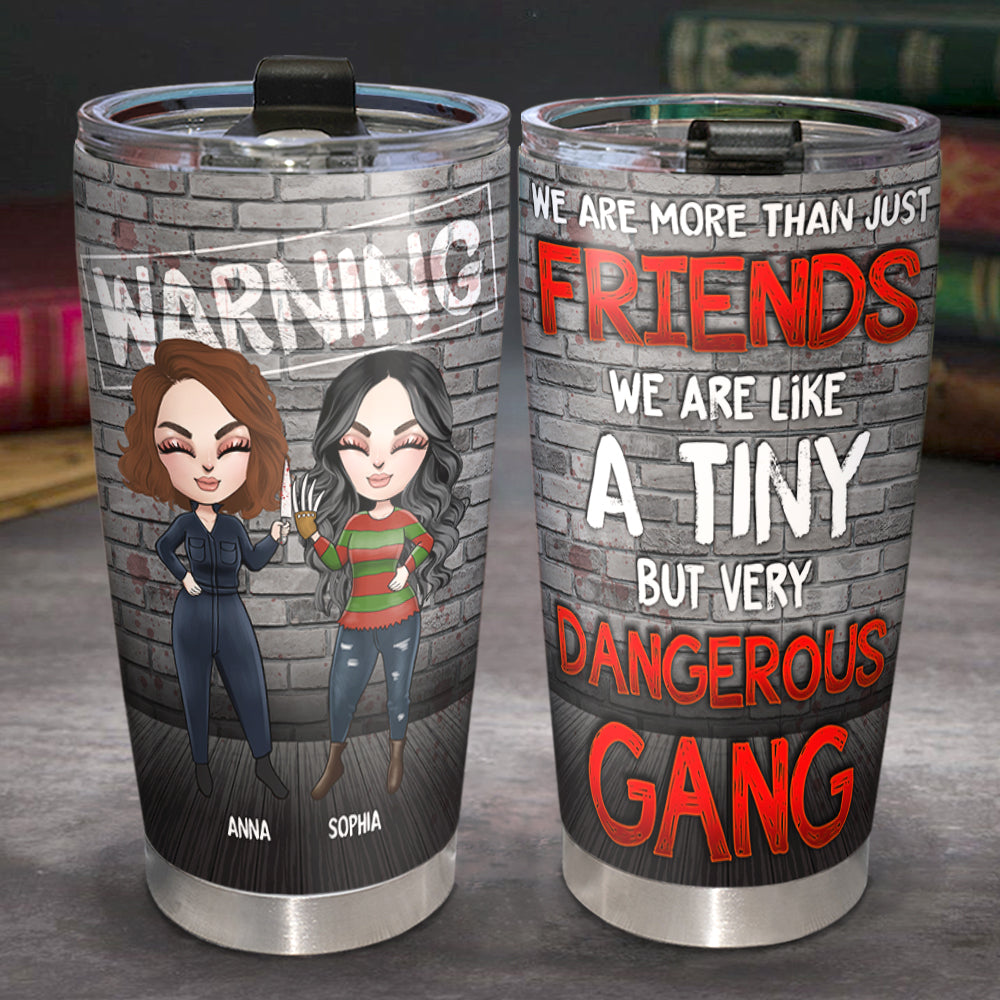 We Are More Than Just Friends, Personalized Tumbler, Gift For Bestie - Tumbler Cup - GoDuckee