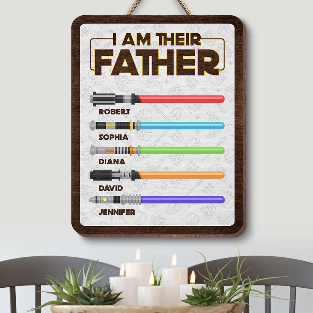 Dad 04dnqn060423 Personalized Wood Sign - Wood Sign - GoDuckee