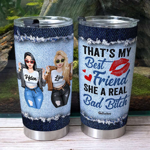 That's My Best Friend - Personalized Tumbler Cup - Tumbler Cup - GoDuckee